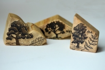 Tree+Wood+Engraving+Blocks,+Wood+Engraving+Block+by+Printmaker+Molly+Lemon